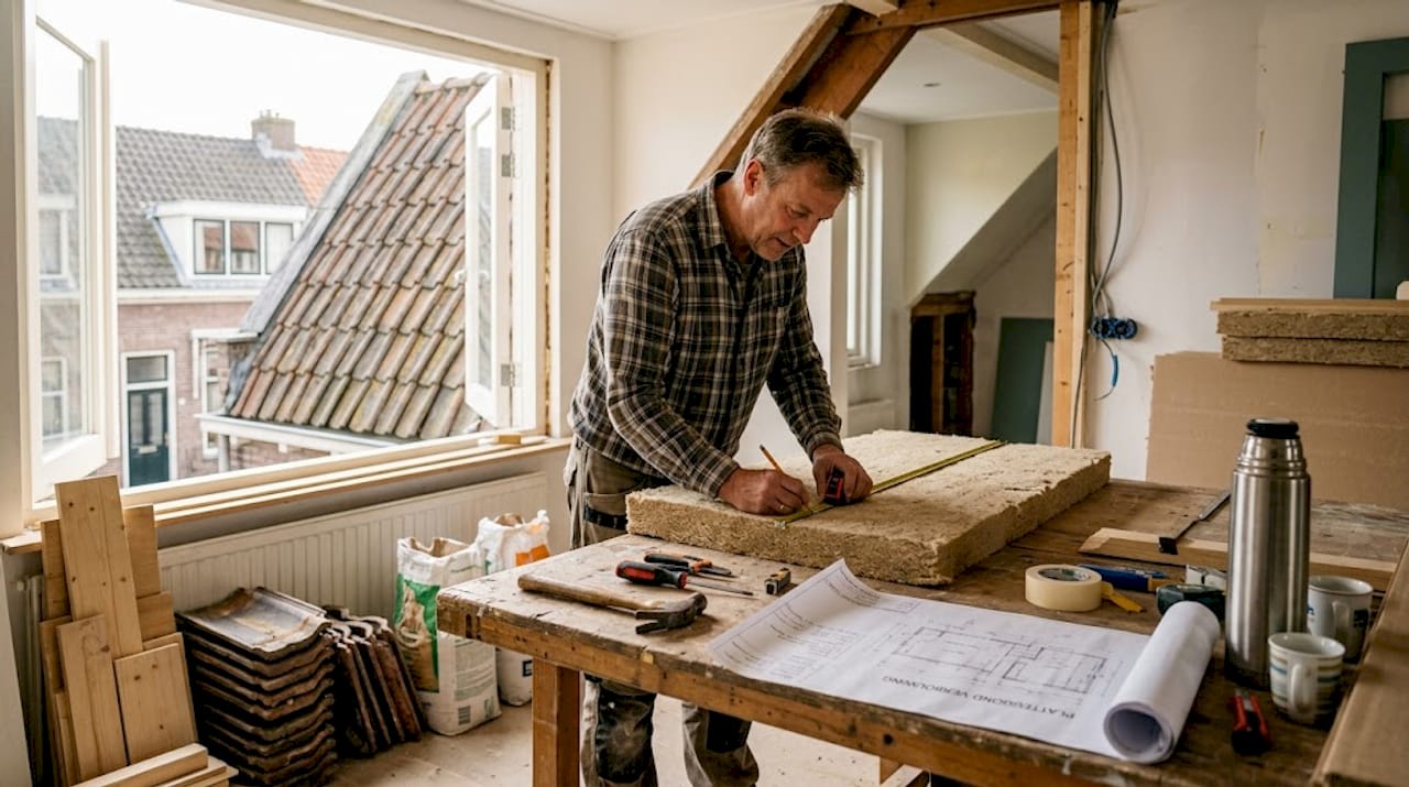 Man zet zich in voor milieuvriendelijke verbouwing van zijn woning