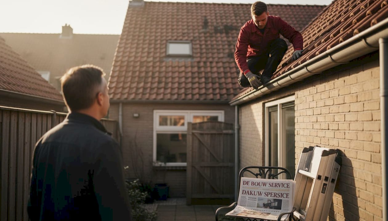 Samenwerking tussen eigenaar en aannemer bij het renoveren van het dak