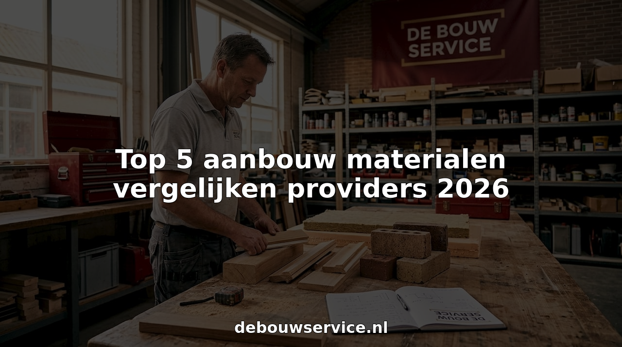 De projectmanager bekijkt en vergelijkt verschillende materialen voor de aanbouw in de werkplaats.