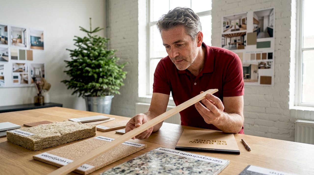 Architect verdiept zich in milieuvriendelijke bouwmaterialen