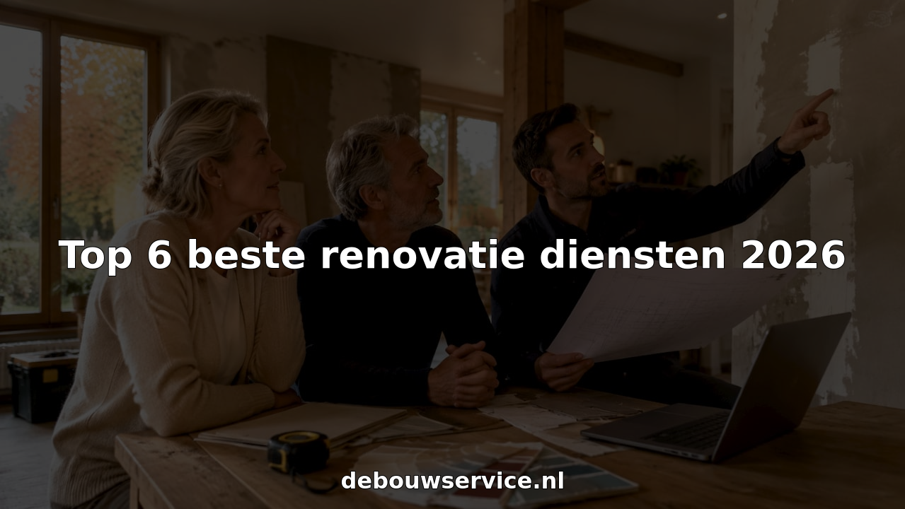 Samen met een expert overleggen een stel over de mogelijkheden voor het verbouwen van hun huis.