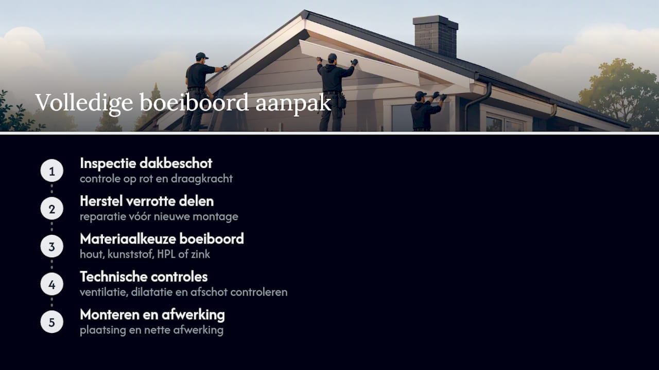 Debouwservice als vakpartner voor je dakrand — overview diagram