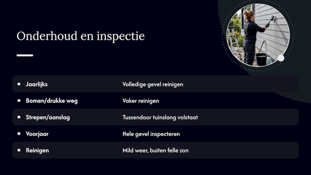 Hoe vaak Keralit schoonmaken en wanneer inspecteren — overview diagram